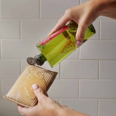 Thymes Frasier Fir Dishwashing Liquid Dish Soap with Sponge